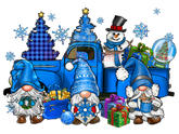 DTF Screen Print Image - SnowGnome Truck